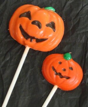 Chocolate Jack-O-Lantern Pops - Image 2