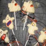 Chocolate Ghost Pops