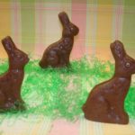 Chocolate Sitting Bunny