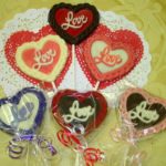 Chocolate Valentine Pop with Love and Lace