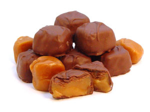 Sugar-Free Chocolate Covered Caramels